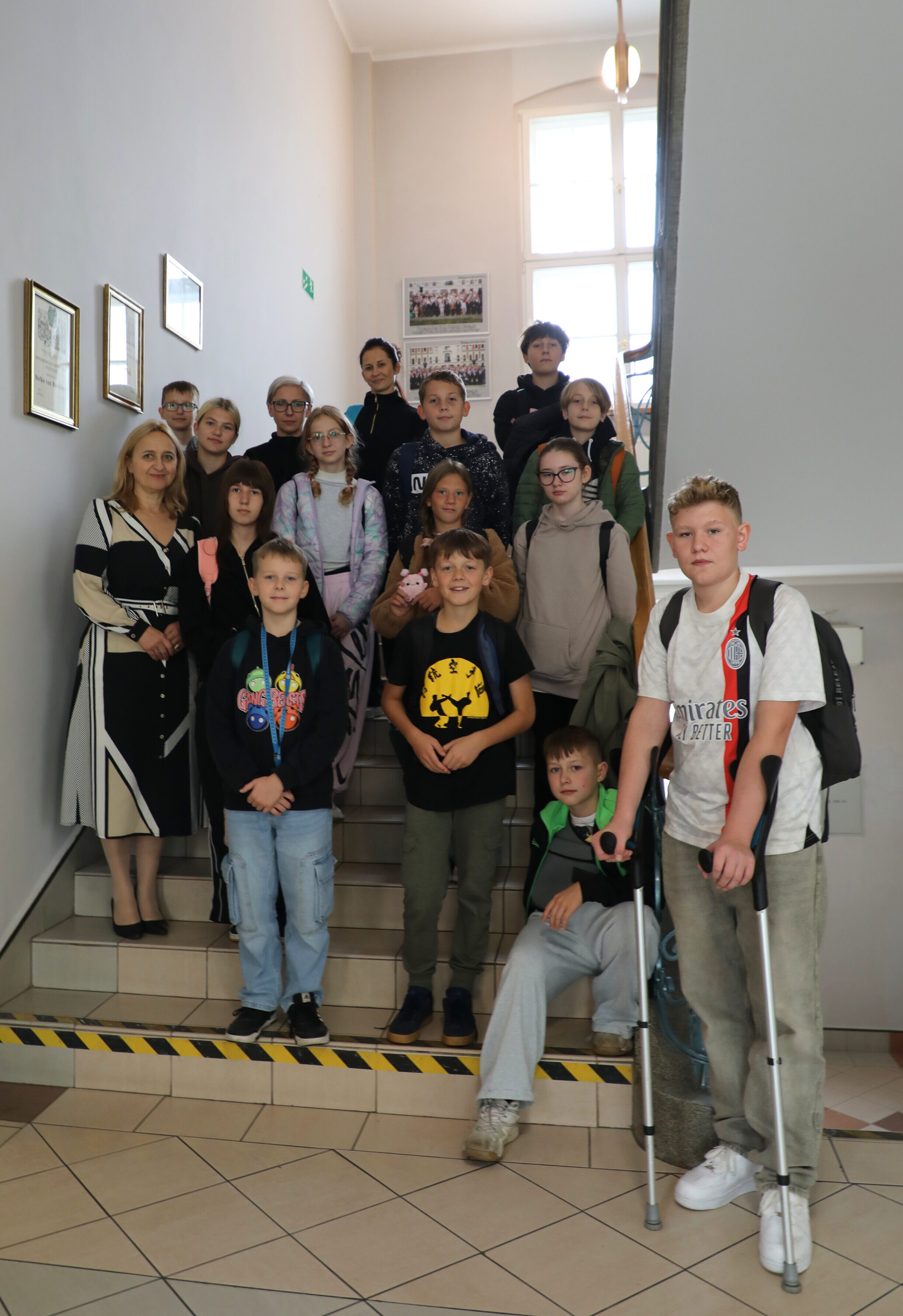 Wizyta uczniów ze Szkoły Podstawowej w Rudołtow
